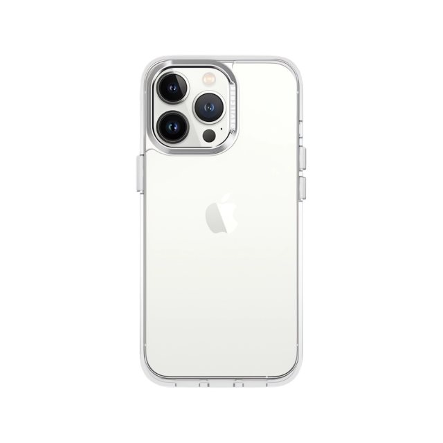 DEVILCASE 惡魔手機殼 iPhone 13 Pro Max 透明標準版 銀色 [北都]