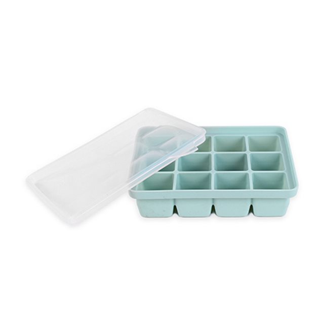 【Luigi Ferrero】Norsk 12格方塊矽膠製冰盒(粉藍)