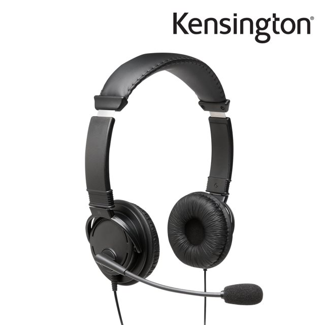 【Kensington】USB-C 立體聲有線耳機麥克風(K97457WW) [北都]