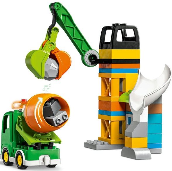 【LEGO樂高】 Duplo得寶系列 10990 工地