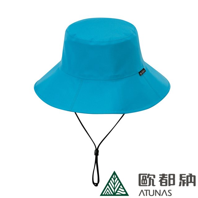 【ATUNAS 歐都納】中性款防水漁夫帽 (A1AHCC04N 藍/防曬/抗UV)