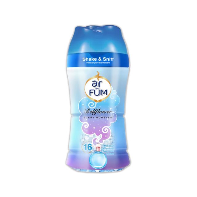 【德國AR FUM紡優美】香水系列約16週衣物芳香消臭顆粒香香豆150g/罐－風鈴花(藍)