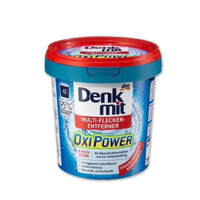 【德國DM】OXI POWER活氧酵素多功能居家清潔漂白去汙粉750g/藍桶