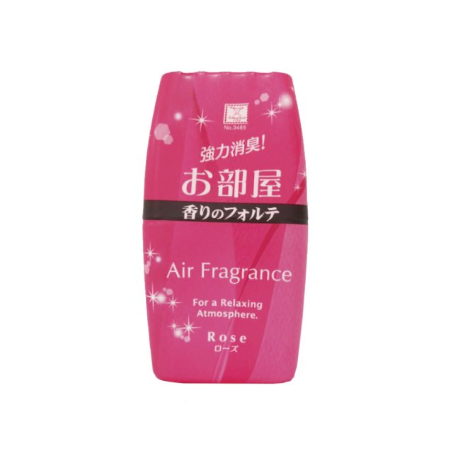 【日本KOKUBO小久保】長效型室內浴廁除臭去味空氣芳香劑200ml/罐－玫瑰