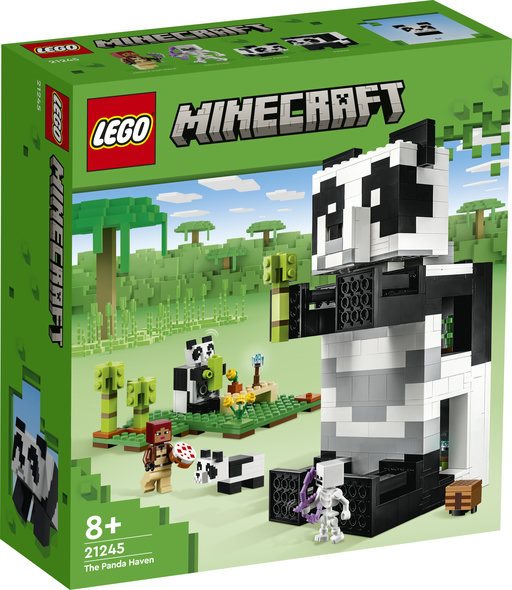 【LEGO 樂高】 Minecraft 創世神 21245 The Panda Haven 熊貓的房屋