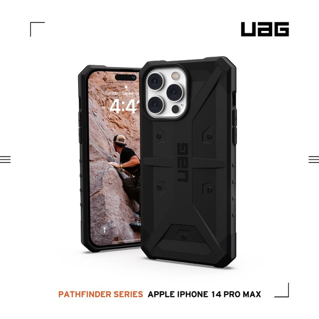UAG iPhone 14 Pro Max 耐衝擊保護殼-黑 [北都]