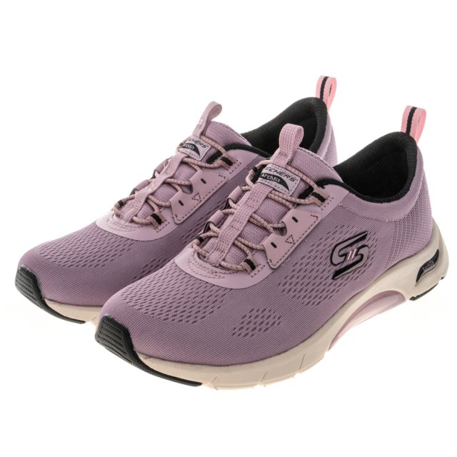 【SKECHERS】女鞋 休閒系列 SKECH-AIR ARCH FIT 粉色(104254PRBK)