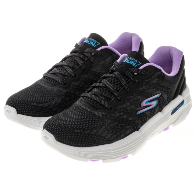 【SKECHERS】女鞋 慢跑系列 GO RUN 7.0 黑色(129335BKLV)