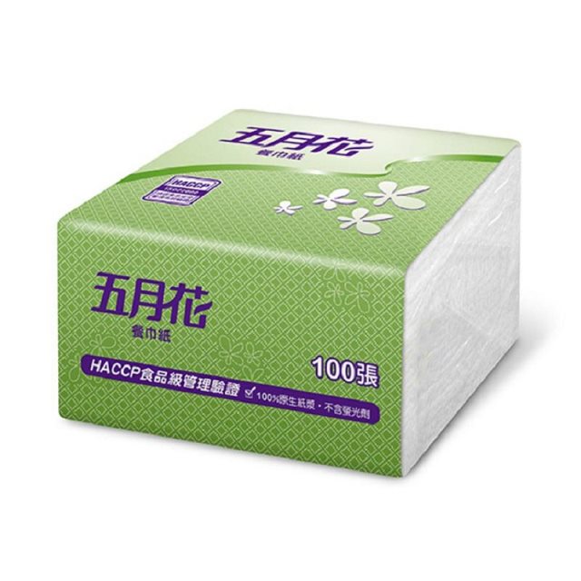【五月花】13吋餐巾紙100張x24包