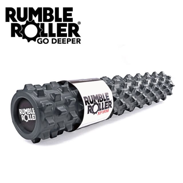 【Rumble Roller】深層按摩滾輪 狼牙棒 長版 黑色 加強版 30吋
