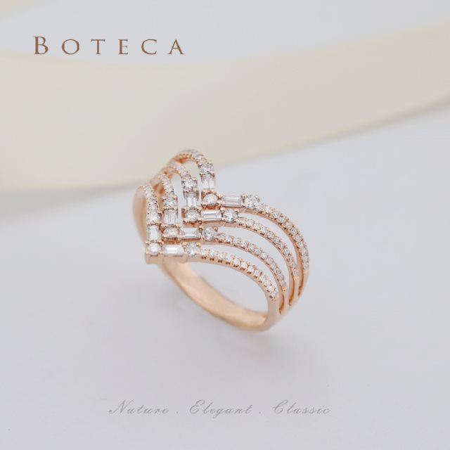 【BOTECA珠寶飾品】冠冕之光｜14k鑽石戒指｜配件精品