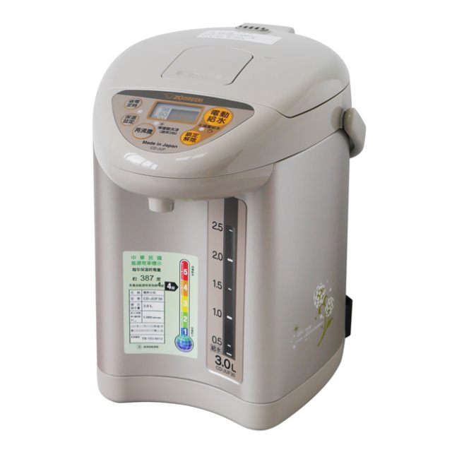 【象印】3公升微電腦電動給水熱水瓶 CD-JUF30