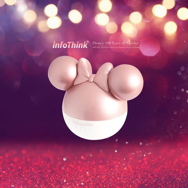 【infoThink】迪士尼百年慶典 米妮系列真無線藍牙耳機
