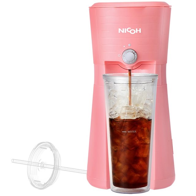 【日本 NICOH】美式冰咖啡機 NK-IC03B 黑 NK-IC04 粉