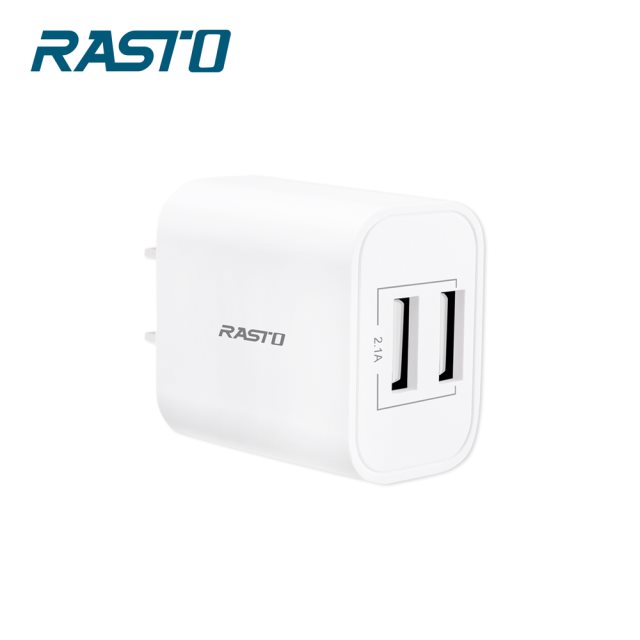 【RASTO】RB19 雙孔USB快速充電器