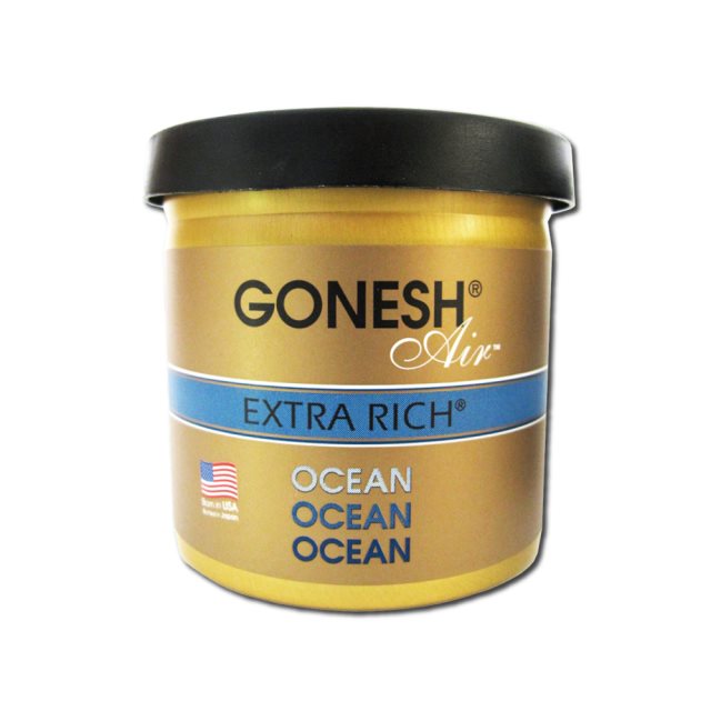 【日本GONESH】室內汽車用香氛固體凝膠空氣芳香劑78g/罐－OCEAN海洋