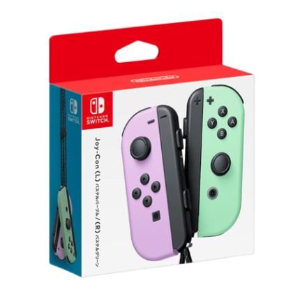 Nintendo Switch Joy-Con 控制器 左右手套組 粉紫綠