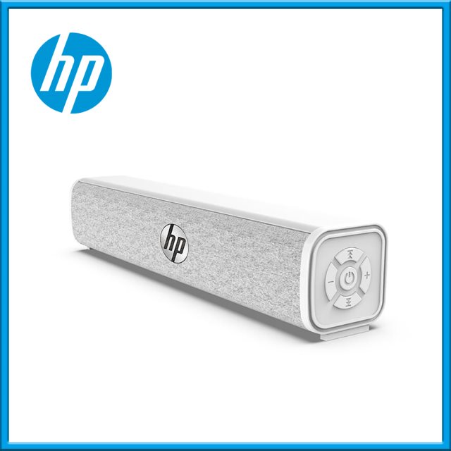 【HP惠普】 WS1 Pro 簡約白色系Soundbar 藍牙/有線雙模式音響 桌面重低音響
