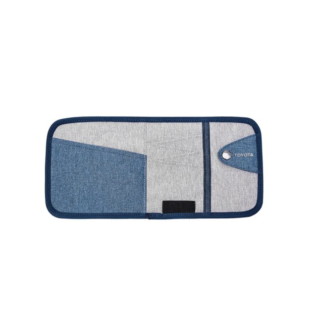 汽車遮陽板收納袋(藍)