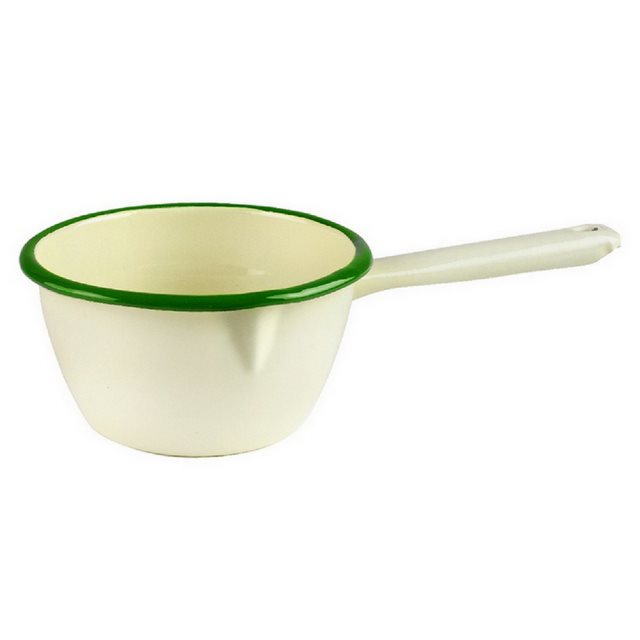 【ibili】琺瑯牛奶鍋(米綠12cm)