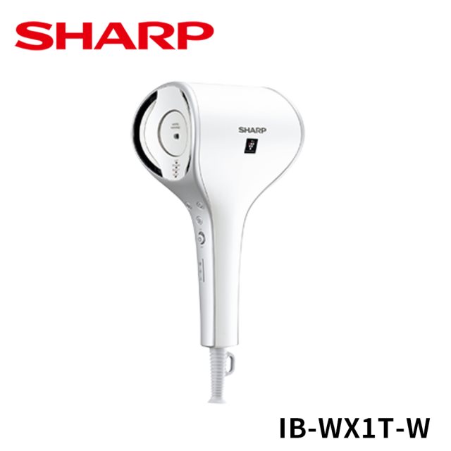 SHARP夏普雙氣流智慧珍珠白吹風機IB-WX1T-W