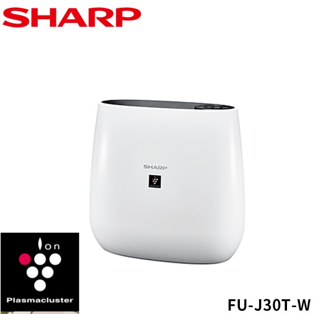 SHARP夏普 7坪自動除菌離子清淨機FU-J30T-W