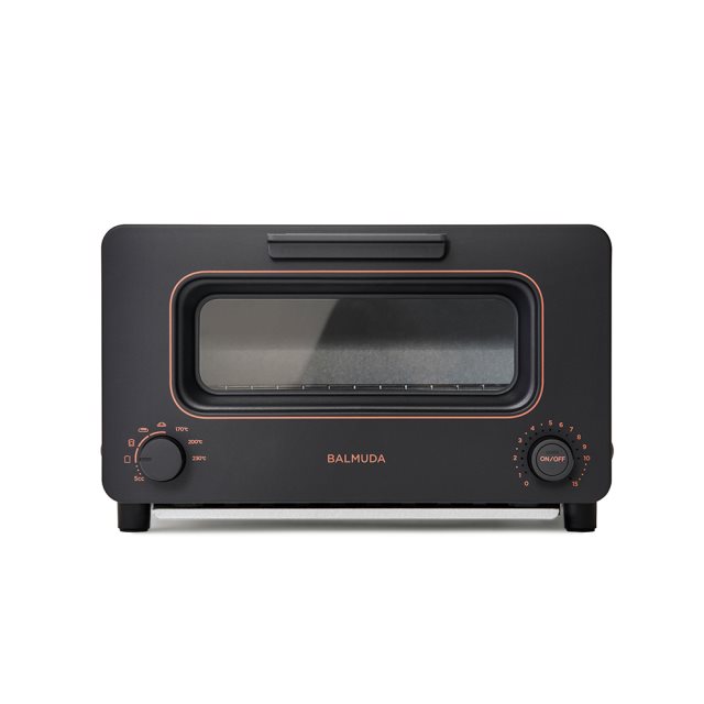【BALMUDA】K05C 二代蒸氣烤麵包機-黑色(多功能烤箱 烤吐司機 烤麵包機 烘焙用具) [北都]