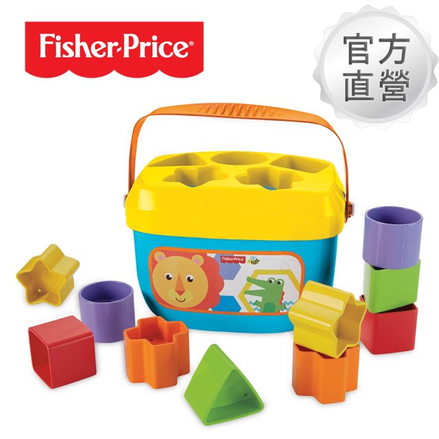 【Fisher-Price 費雪】寶寶積木盒