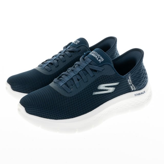 【SKECHERS】女鞋 健走系列 瞬穿舒適科技 GO WALK FLEX 寬楦款 藍色 (124975WNVW)