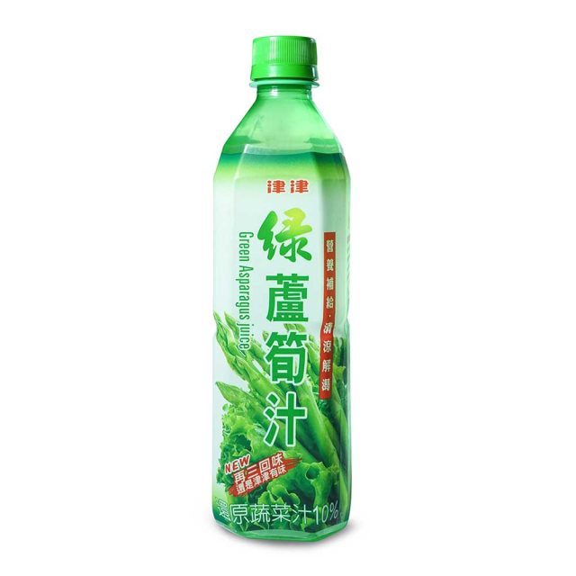 中秋節【津津】綠蘆筍汁 600gX24瓶/箱