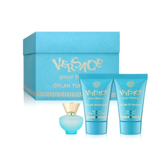 versace 凡賽斯 狄倫淡藍女性淡香水禮盒