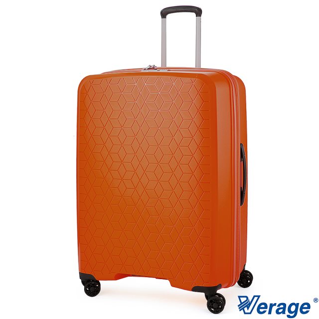【Verage維麗杰】29吋鑽石風潮系列旅行箱/行李箱(橘)