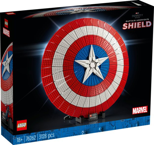 【LEGO樂高】 76262 Captain America's Shield 美國隊長盾牌