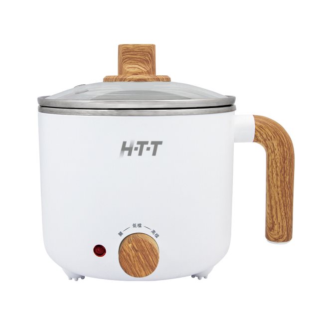 【HTT】1.5L雙層溫控美食鍋 HCP-1219B (白)