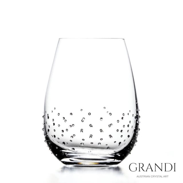 【GRANDI】天秤座會呼吸的 施華洛世奇水鑽威士忌杯550ml-1入