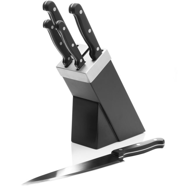 【KitchenCraft】刀架+刀具5件組