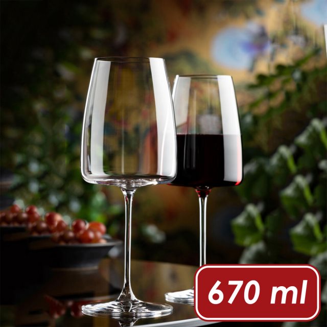 【RONA】Lord水晶玻璃紅酒杯(670ml)