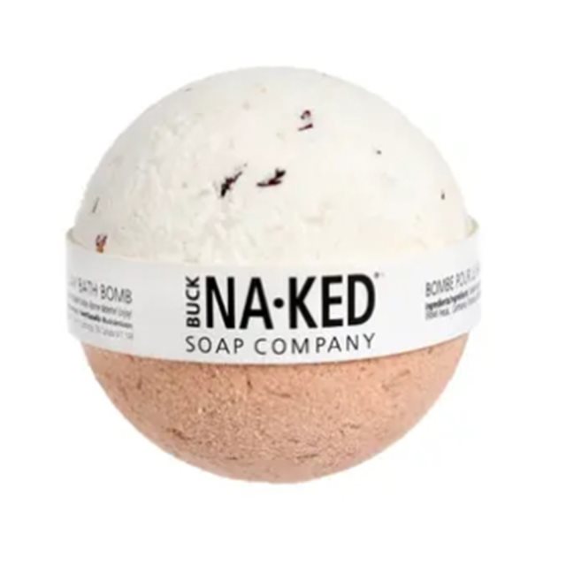 Buck Naked Soap 加拿大沐浴品牌 天然 玫瑰泡澡球-200g
