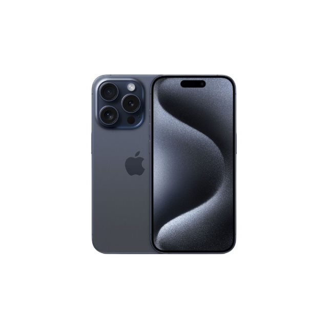 【現貨】Apple iPhone 15 Pro 256GB 藍色鈦金屬 蘋果手機+空壓殼+充電器+玻璃螢幕保護貼 套組 #雙11