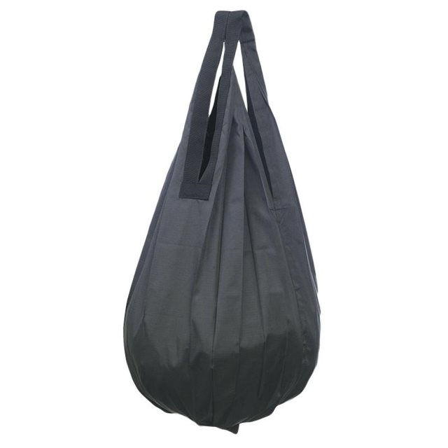 【Shupatto】S460 長條形手提肩背兩用秒收袋-黑色(購物袋 秒收包 環保包 野餐包) [北都]