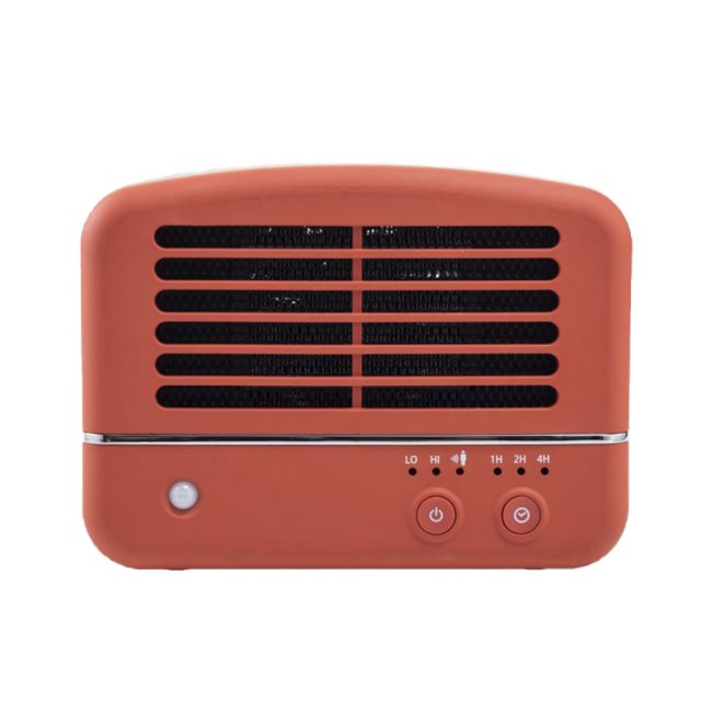 【Solac】 SNP-K01 人體感應陶瓷電暖器-橘紅 (電暖器 電暖爐 暖爐 陶瓷電暖器 保暖 露營必備) [北都]