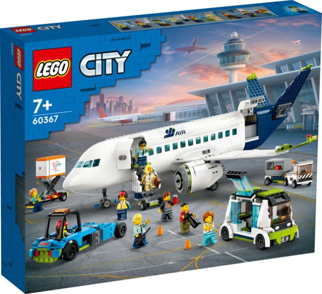 【LEGO 樂高】CITY 城市系列 60367 客機
