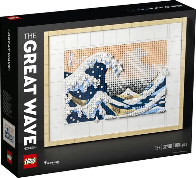 【LEGO 樂高】ART系列 31208 浮世繪 葛飾北齋 神奈川沖浪裏