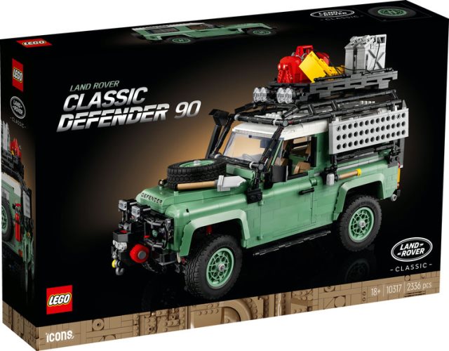【LEGO 樂高】10317 Land Rover 經典路虎 90