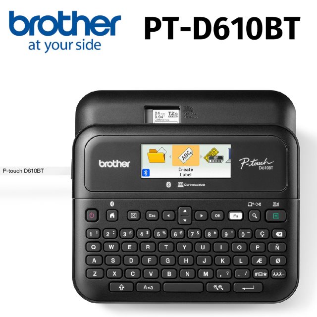 【brother】PT-D610BT多功能桌上型標籤機