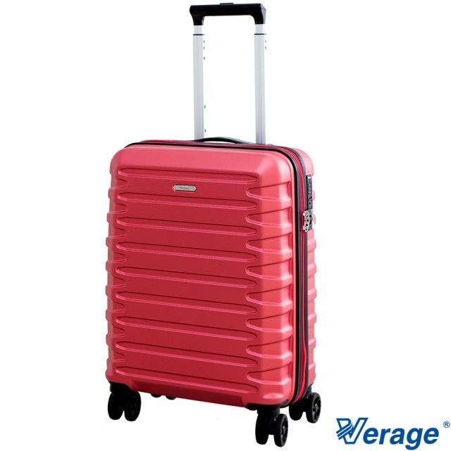 【Verage維麗杰】19吋璀璨輕旅系列登機箱/行李箱(紅)