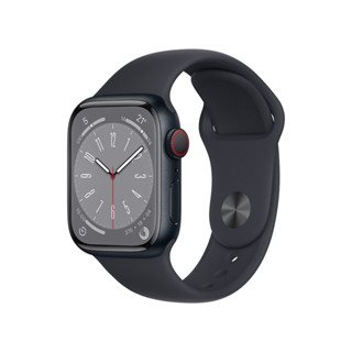 【展示品/福利品】Apple Watch S8 GPS+行動網路 CELL 45MM 午夜黑*3K639TA 智慧手錶