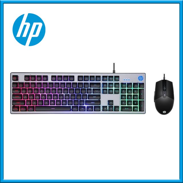 【HP 惠普】 KM300F 有線鍵盤滑鼠組