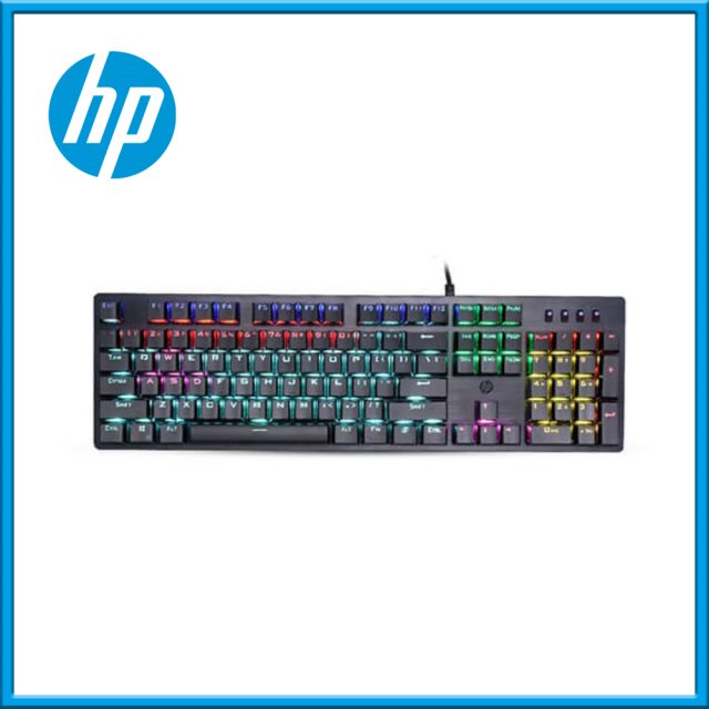 【HP 惠普】 GK100 有線機械式電競鍵盤