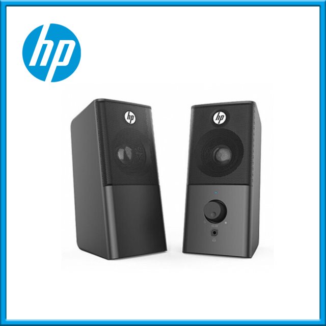 【HP 惠普】 DHS-2101 USB立體聲多媒體揚聲器/喇叭(黑色)